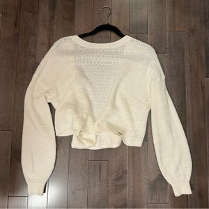 Hollister Tie-Back Sweater